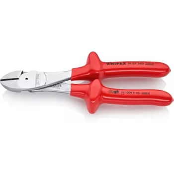 KNIPEX VDE kõrge jõuülekandega diagonaallõikur 200 mm