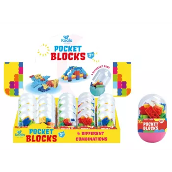Koala Games G2665 taskuklotsid (juhuslik) - mini ehitusklotside üllatuspakend
