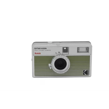 KODAK EKTAR H35N HF Filmikaamera Analoogkaamera Komplekt koos Kodak Ultramaxiga, Roheline Triip