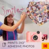 Kodak SMILE+ kiirprindiga kaamera, 2x3 tolli, roosa (SPEC)