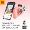 Kodak SMILE+ kiirprindiga kaamera, 2x3 tolli, roosa (SPEC)