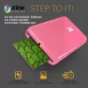 KODAK STEP Instant Mobile Photo Printer - ZINK 2x3 inch - 1 ppm - Bluetooth - Roosa