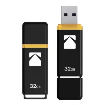 Kodak USB 3.0 K100 32GB mälupulk must EKMMD32GK103