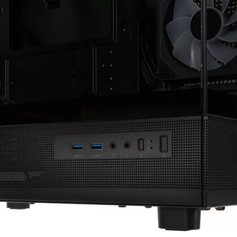 KOLINK GSI SmartAssembly ARGB Glass Micro-ATX korpus - 750W Gold