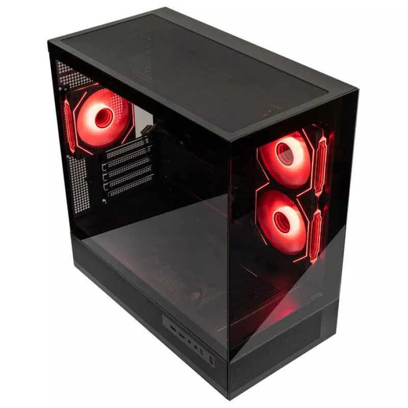 KOLINK GSI SmartAssembly ARGB Glass Micro-ATX korpus - 750W Gold