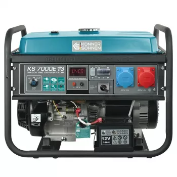 KÖNNER & SÖHNEN Bensiinigeneraator 5.0kW 230/400V Elektriline käivitus AVR VST KS7000E-1/3