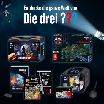 KOSMOS Die drei ??? Geheimversteck detektiivikomplekt metallkarbis