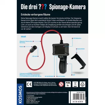 KOSMOS Die drei ??? Luurekaamera komplekt