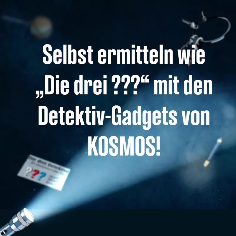 KOSMOS Die drei ??? Luurekaamera komplekt
