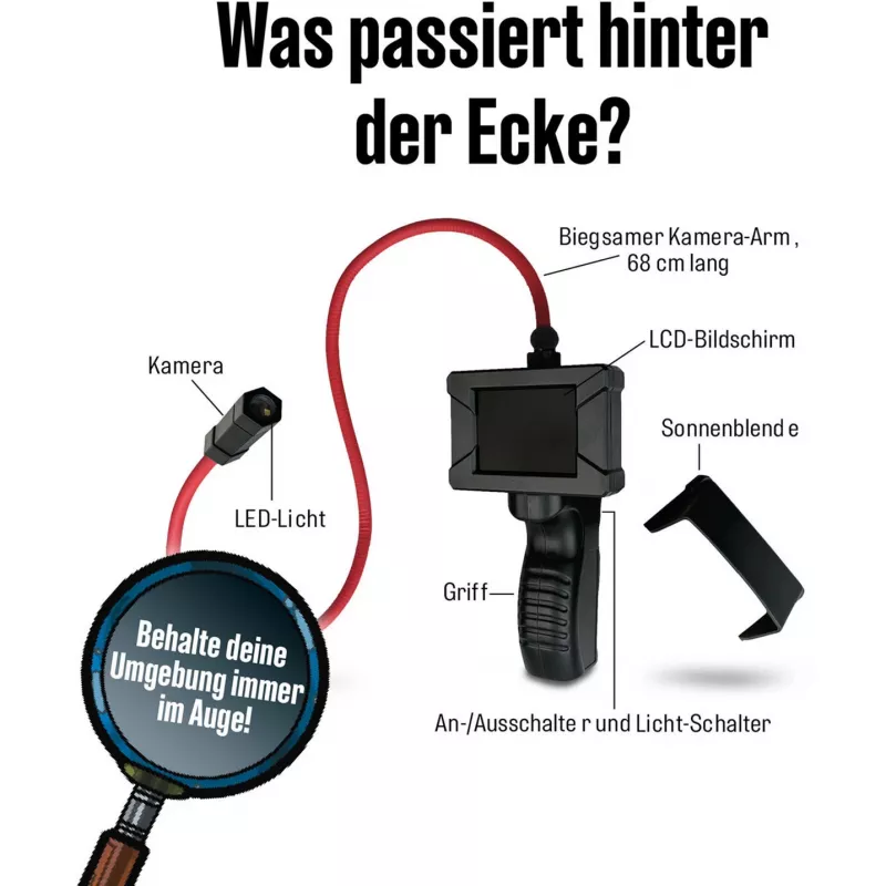 KOSMOS Die drei ??? Luurekaamera komplekt