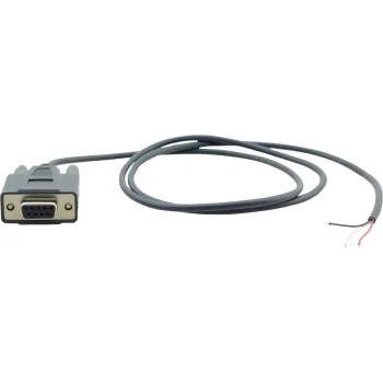 Kramer Electronics C-D9F/OPEN RS-232 juhtimiskaabel, DB9 emane lahtise otsaga, 3 m, must 95-0210010