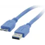 Kramer Electronics C-USB3/MICROB-3 USB 3.2 Gen 1 kaabel, USB-A isane Micro-USB B isasele, 0,9 m, sinine 96-02356003