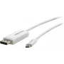 Kramer Electronics C-USBC/DPM-6 USB-C - DisplayPort adapterkaabel, 1,8 m, valge 99-97211206