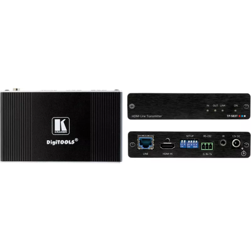 Kramer Electronics TP-583T 4K HDR HDMI HDBaseT saatja IR ja RS-232-ga