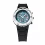 KRONOS K789.CN.5C Unisex Analoog Kvartskell 40.5mm Roostevabast Terasest Korpuse ja Musta Nahkrihmaga