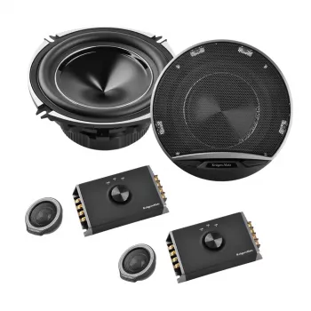 KRUGER & MATZ 5.25 inch 2-suunaline koaksiaalne autokõlarite komplekt (paar) - 30W RMS, 60W tippvõimsus, 4 oomi