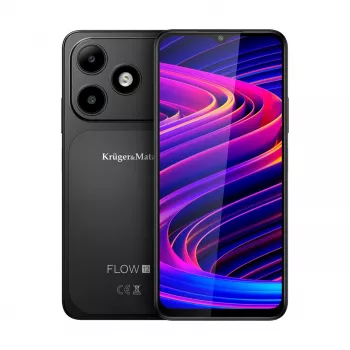 Kruger&Matz FLOW 12 Nutitelefon 6.52 tolli HD+ 4GB RAM 64GB Salvestusruumi Dual SIM Android 12 Must