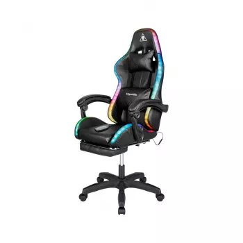 Kruger&Matz GX-150 mängitool must, 7-punkti massaaži ja RGB LED-iga