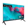 KRUGER & MATZ KM0224-T1 24-tolline HD Ready LED-teler DVB-T2 H.265/HEVC, 12 V autoadapteri, 2x HDMI, USB PVR, hotellirežiimiga