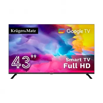 Kruger&Matz KM0243FHD-G2 43 inch Full HD Google TV DVB-T2/S2/T/C H.265 HEVC