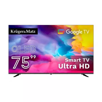 Kruger&Matz KM0275UHD-G2 75 inch QLED 4K UHD Android Smart TV DVB-T2/S2-ga