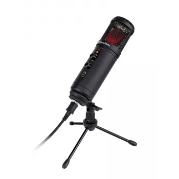 KRUGER & MATZ Warrior GV-100 USB Gaming ja Vlogimise Mikrofon