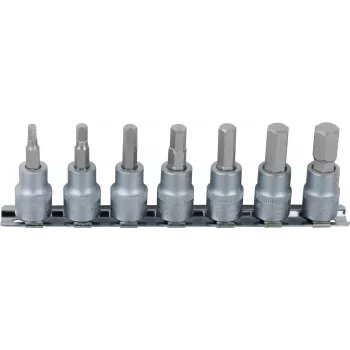 KS TOOLS 1/4 tolline kuuskantotsikute komplekt, 7-osaline, 2,5-8 mm (911.1544)