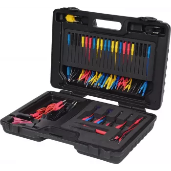 KS TOOLS 12/24V Master diagnostika- ja mõõtekaablite komplekt, 92-osaline (150.0950)
