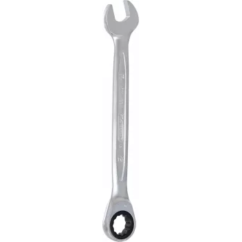 KS TOOLS GEARplus 72-hambaline fikseeritav rõngas- ja lahtine mutrivõti 24mm, kroomvanaadium, DIN 3113 503.4224