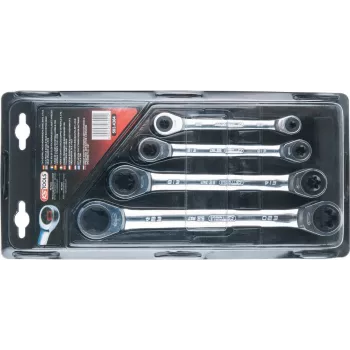 KS TOOLS GEARplus TX-E kahepoolne rõngasvõtmete komplekt, 4-osaline (503.4364)