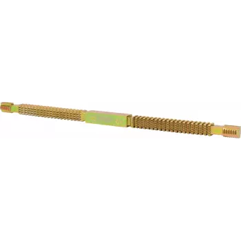 KS TOOLS meetriline keermefail, 230mm, 8 sammu 0,75–3,00mm, mustoksiid 150.1340