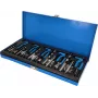 KS TOOLS Keermeparanduskomplekt, 131-osaline, metrilised spiraalsisendid M5-M12, roostevaba teras, kohvris BT541150