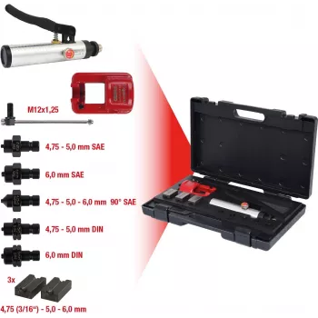 KS TOOLS universaalne torude laiendamise komplekt, 11-osaline Flarefix II (122.1260)