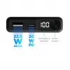 KSIX Magnetic Powerbank 10000 mAh 22.5W, Must