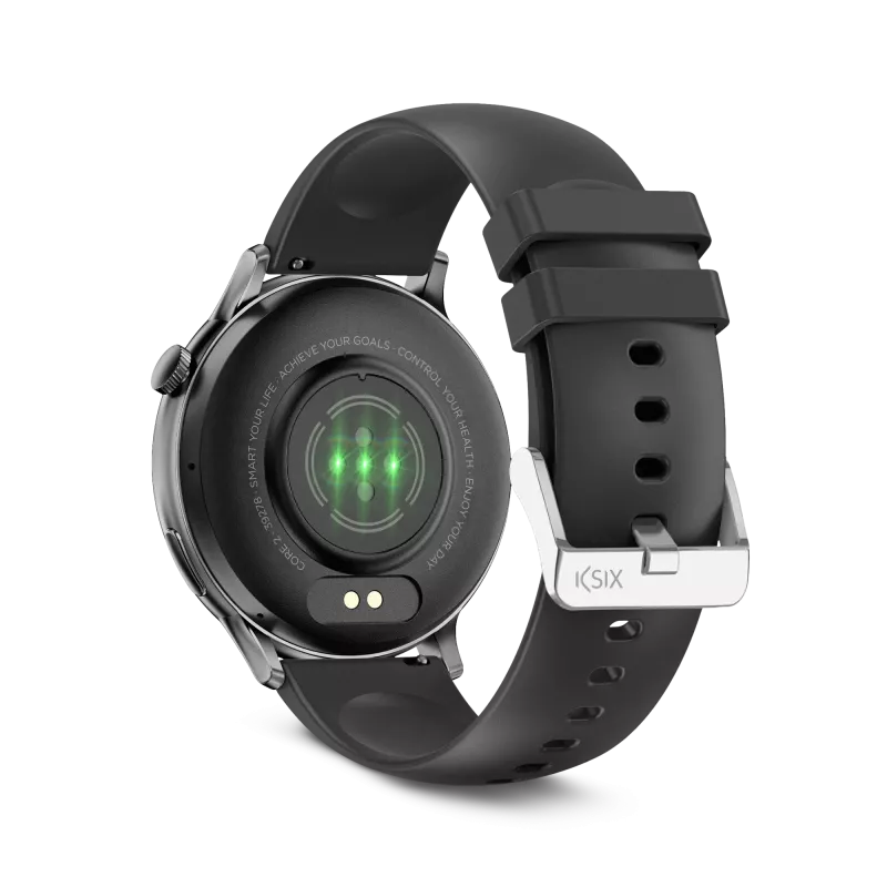 KSIX Smartwatch CORE 2, musta värvi