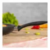Kuhn Rikon EASY CERAMIC Praepannide komplekt 24 + 28 cm, keraamiline mittekleepuv, induktsioon, must