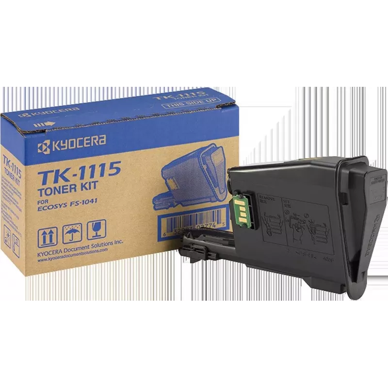 Kyocera TK-1115 Must originaaltonerikassett (1T02M50NL0)
