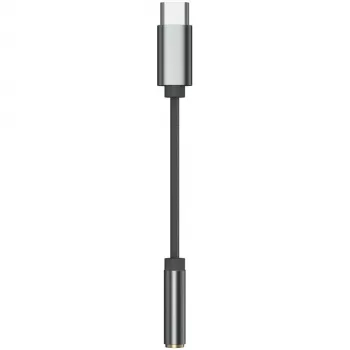 KZ AM01 USB-C DAC Adapter CX31993 kiibiga, 3.5 mm helipistik, Hi-Res 32-bit/384kHz, hõbedane