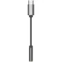 KZ AM01 USB-C DAC Adapter CX31993 kiibiga, 3.5 mm helipistik, Hi-Res 32-bit/384kHz, hõbedane