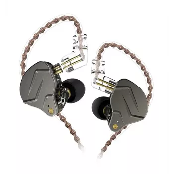 KZ ZSN PRO NO MIC Hybrid In-Ear Monitor Kõrvaklapid - Must