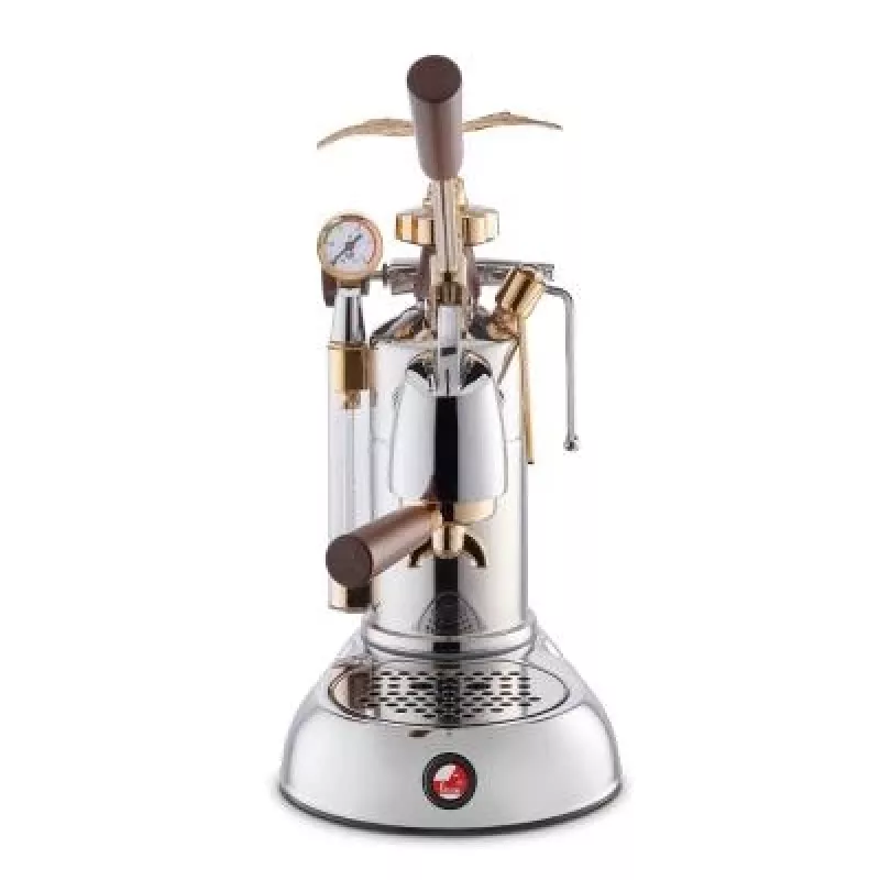 La Pavoni LPLEXP01EU Manuaalne kangiga espressomasin Expo 2015 kuld-kroom, 1,6 L, 950 W