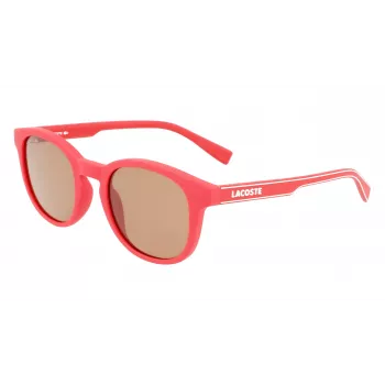 Lacoste Childish L3644S-615 Päikeseprillid - Punane raam, hallid läätsed - 48/21/135 mm - Unisex laps