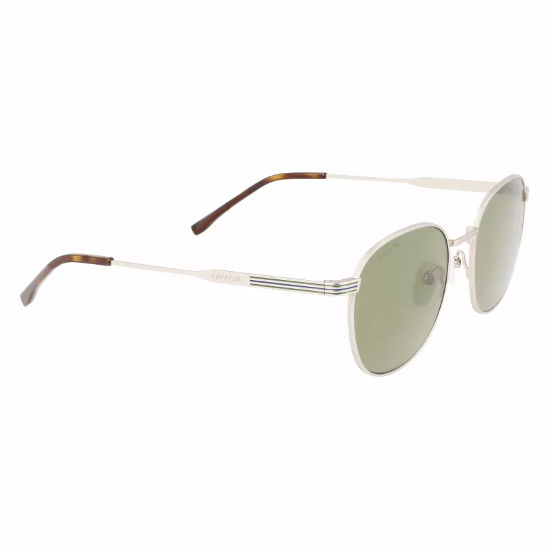 Lacoste L251S-40 Unisex Ristkülikukujulised Päikeseprillid, Tumesinine Raam, Hallid Läätsed, 52 mm