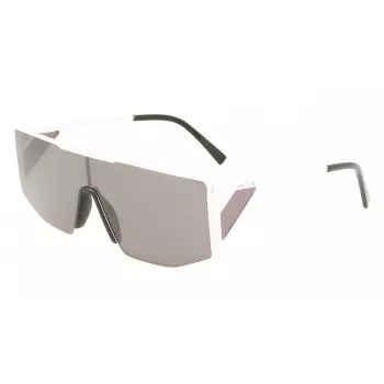 LACOSTE L253S-6219101 Unisex Ristkülikukujulised Päikeseprillid 62/19/150 mm Must/Hall