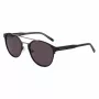 Lacoste L263S-2 meeste ristkülikukujulised päikeseprillid - must raam, hall lääts, 53 mm