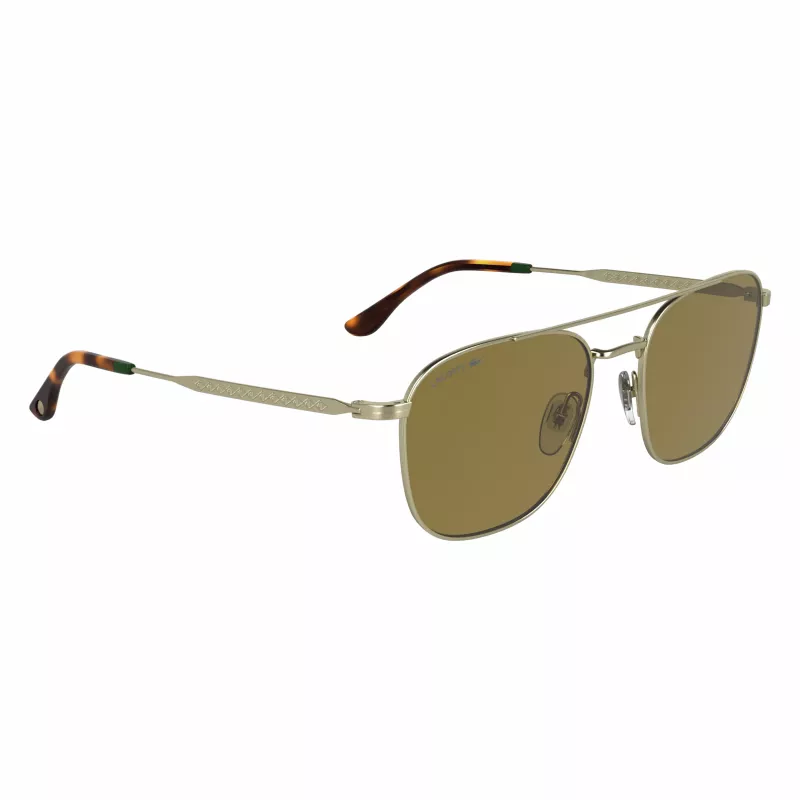 LACOSTE L269S-710 Unisex Päikeseprillid Havana Roheline 55/19/145 mm