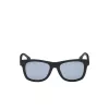 Lacoste L3651SRG-001 Unisex Päikeseprillid - Must atsetaatraam, hallid polükarbonaat läätsed, 48 mm läätse laius