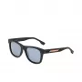 Lacoste L3651SRG-001 Unisex Päikeseprillid - Must atsetaatraam, hallid polükarbonaat läätsed, 48 mm läätse laius