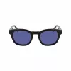 Lacoste L6015SN-1 Unisex Päikeseprillid Must Raam Hallid Läätsed 49mm