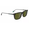 Lacoste L6017S5517240 Ristkülikukujulised Havana päikeseprillid meestele - Pruunid läätsed 55/17/145 mm